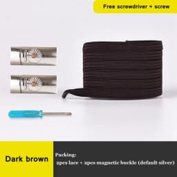 New Magnetic ShoeLaces No Tie Shoes lace Elastic Locking ShoeLace Special Creative Kids Adult Unisex Sneakers Laces strings