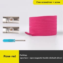 New Magnetic ShoeLaces No Tie Shoes lace Elastic Locking ShoeLace Special Creative Kids Adult Unisex Sneakers Laces strings