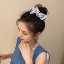 Sweet Ponytail Holder Cute Hair Scrunchies for Women Girls Kids Hair Tie Elastic Hairbands Hair Rope Hair Accessories