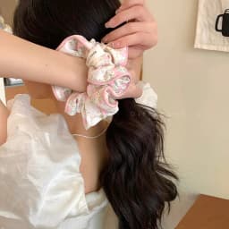 Sweet Ponytail Holder Cute Hair Scrunchies for Women Girls Kids Hair Tie Elastic Hairbands Hair Rope Hair Accessories