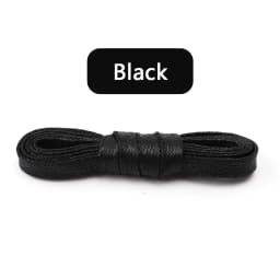 Waterproof Leather Shoelace Cotton Waxed Shoelaces Flat Shoe laces Oxford Boots Laces for Shoes Widening 0.8cm 70/90/120/150cm