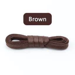 Waterproof Leather Shoelace Cotton Waxed Shoelaces Flat Shoe laces Oxford Boots Laces for Shoes Widening 0.8cm 70/90/120/150cm