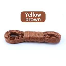 Waterproof Leather Shoelace Cotton Waxed Shoelaces Flat Shoe laces Oxford Boots Laces for Shoes Widening 0.8cm 70/90/120/150cm