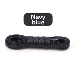 Waterproof Leather Shoelace Cotton Waxed Shoelaces Flat Shoe laces Oxford Boots Laces for Shoes Widening 0.8cm 70/90/120/150cm