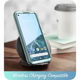I-BLASON For Google Pixel 4A Case (2020 Release) Cosmo Full-Body Marble Glitter Case Cover WITH Built-in Screen Protector