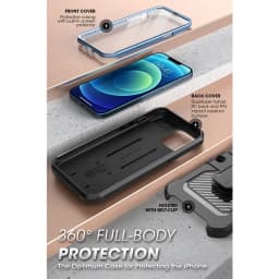 SUPCASE For iPhone 13 Pro Case 6.1 inch (2021) UB Pro Full-Body Rugged Holster Cover with Built-in Screen Protector & Kickstand
