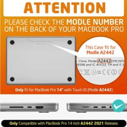 SUPCASE For MacBook Pro 14 Case (2026-2021) M5/M4/M3/M2/M1 Pro/Max UB Heavy Duty Rugged Shockproof Hard Shell Protective Case