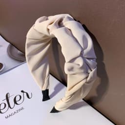 2023 Fashion Hair Hoop for Women Girls Flower Solid Color Headbands Designer Fold Wide Edge Hairband Hair Accessories Headwear