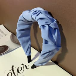 2023 Fashion Hair Hoop for Women Girls Flower Solid Color Headbands Designer Fold Wide Edge Hairband Hair Accessories Headwear