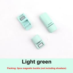 Matte Metal Shoelace Magnetic buckle Shoelaces magnetic Lock 28colors Shoes Accessories Sneaker Kits Metal Laces Buckle