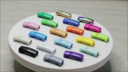 Matte Metal Shoelace Magnetic buckle Shoelaces magnetic Lock 28colors Shoes Accessories Sneaker Kits Metal Laces Buckle