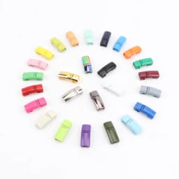 Matte Metal Shoelace Magnetic buckle Shoelaces magnetic Lock 28colors Shoes Accessories Sneaker Kits Metal Laces Buckle