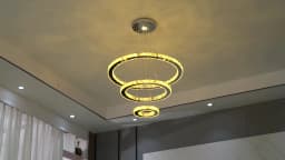 Crystal Chandeliers Luminaria Nordic Pendant Lamp Decorative Led Ceiling Lamps Hanging Light Fixture For Dining Room Bedroom