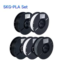 KINGROON 5KG Mix Colors PLA Filament 1kg 1 75mm For 3D Printer PLA Material for 3D Printing Filamento PLA 3D Printer Filament