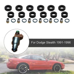 Areyourshop 6PCS Fuel Injectors Seal O-Ring Kit MD164888 Fit for Mitsubishi 3000GT INP-014 Car Accessories Part