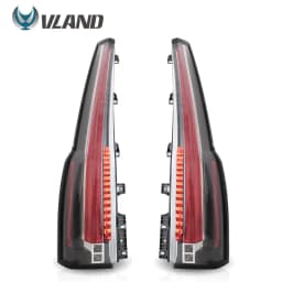 VLAND Tail lights Assembly for Chevrolet Tahoe Suburban 2015 2016 2017 2018 2019 2020 Tail Lamp Turn Signal Reverse Lights LED