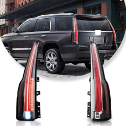 VLAND Tail lights Assembly for Chevrolet Tahoe Suburban 2015 2016 2017 2018 2019 2020 Tail Lamp Turn Signal Reverse Lights LED