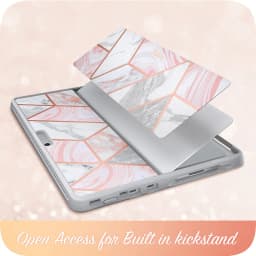 For Microsoft Surface Pro 8 Case (2021) I-BLASON Cosmo Slim Glitter Protective Bumper Case Compatible with Type Cover Keyboard