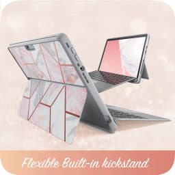 For Microsoft Surface Pro 8 Case (2021) I-BLASON Cosmo Slim Glitter Protective Bumper Case Compatible with Type Cover Keyboard