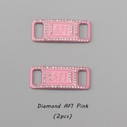 Luxury Rhinestone AF1 Shoe Charms Colorful Diamond Sneaker Shoe Decoration Fashion Shoelaces Metal Buckles Shoes Accesories 2Pcs