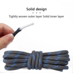 Outdoor Sports Shoelaces Durable Polyester Round Shoe laces Baskets Boots Laces for Shoes 100/120/140/160cm Shoe Accessories