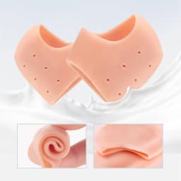 1Pair Heel Protector Protective Sleeve Heel Spur Pads for Relief Plantar Fasciitis Heel Pain Reduce Pressure on Heel