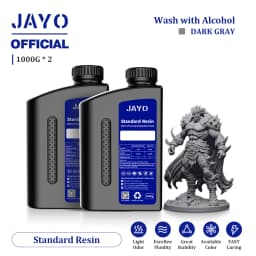 JAYO Standard/ABS-Like/Plant based /Like PAResin 2KG 395-405nm UV Curing Photopolymer Rapid Resin for LCD/DLP/SLA 3D Printer