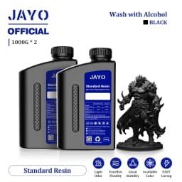 JAYO Standard/ABS-Like/Plant based /Like PAResin 2KG 395-405nm UV Curing Photopolymer Rapid Resin for LCD/DLP/SLA 3D Printer