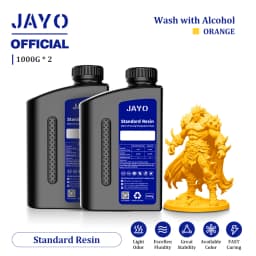 JAYO Standard/ABS-Like/Plant based /Like PAResin 2KG 395-405nm UV Curing Photopolymer Rapid Resin for LCD/DLP/SLA 3D Printer