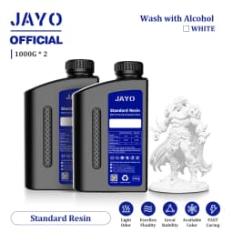 JAYO Standard/ABS-Like/Plant based /Like PAResin 2KG 395-405nm UV Curing Photopolymer Rapid Resin for LCD/DLP/SLA 3D Printer