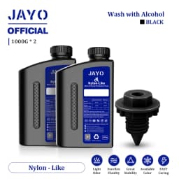 JAYO Standard/ABS-Like/Plant based /Like PAResin 2KG 395-405nm UV Curing Photopolymer Rapid Resin for LCD/DLP/SLA 3D Printer