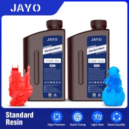 JAYO Standard/ABS-Like/Plant based /Like PAResin 2KG 395-405nm UV Curing Photopolymer Rapid Resin for LCD/DLP/SLA 3D Printer