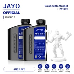 JAYO Standard/ABS-Like/Plant based /Like PAResin 2KG 395-405nm UV Curing Photopolymer Rapid Resin for LCD/DLP/SLA 3D Printer