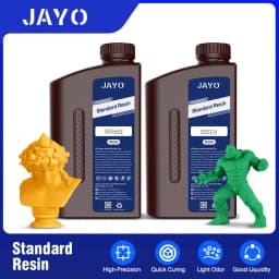 JAYO Standard/ABS-Like/Plant based /Like PAResin 2KG 395-405nm UV Curing Photopolymer Rapid Resin for LCD/DLP/SLA 3D Printer