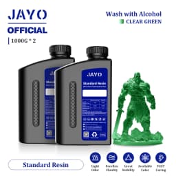 JAYO Standard/ABS-Like/Plant based /Like PAResin 2KG 395-405nm UV Curing Photopolymer Rapid Resin for LCD/DLP/SLA 3D Printer