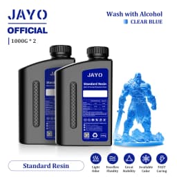 JAYO Standard/ABS-Like/Plant based /Like PAResin 2KG 395-405nm UV Curing Photopolymer Rapid Resin for LCD/DLP/SLA 3D Printer