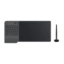 HUION Inspiroy Keydial KD200 Tablet Battery-Free Pen Wireless Graphics Digital Drawing Board with Keyboard Mesa Digitalizadora
