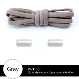 Elastic laces Sneakers Colorful Options No tie Shoelace for Sports Round Shoelaces without ties Kids Adult Shoes Accessories