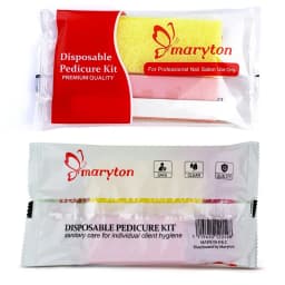 800 Sets/Carton Disposable Pedicure Kits Nail Sets Sand File Buffer Sponge Block Manicue Tools