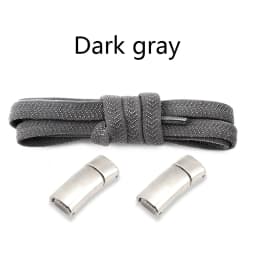 New Magnetic Lock Shoelaces without ties Kids Adult Elastic Laces Sneakers 8mm Thick Flats No Tie Shoe laces Shoes Accessories