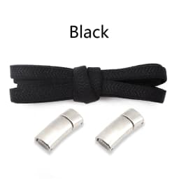 New Magnetic Lock Shoelaces without ties Kids Adult Elastic Laces Sneakers 8mm Thick Flats No Tie Shoe laces Shoes Accessories