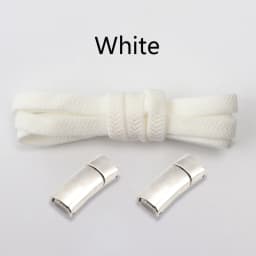 New Magnetic Lock Shoelaces without ties Kids Adult Elastic Laces Sneakers 8mm Thick Flats No Tie Shoe laces Shoes Accessories