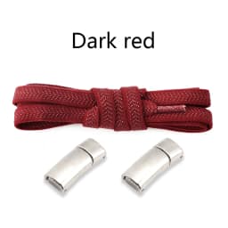 New Magnetic Lock Shoelaces without ties Kids Adult Elastic Laces Sneakers 8mm Thick Flats No Tie Shoe laces Shoes Accessories