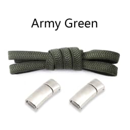 New Magnetic Lock Shoelaces without ties Kids Adult Elastic Laces Sneakers 8mm Thick Flats No Tie Shoe laces Shoes Accessories