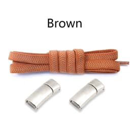 New Magnetic Lock Shoelaces without ties Kids Adult Elastic Laces Sneakers 8mm Thick Flats No Tie Shoe laces Shoes Accessories