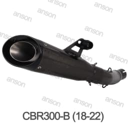 CBR300R Exhaust System Slip on For Honda CBR300R CBR300 CB300F CB300R 2008-2022 Modified Muffler Middle Link Pipe
