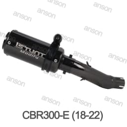 CBR300R Exhaust System Slip on For Honda CBR300R CBR300 CB300F CB300R 2008-2022 Modified Muffler Middle Link Pipe