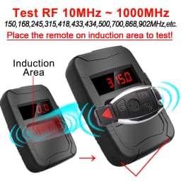 WOYO Car IR Infrared Remote Auto Key Digital Frequency Tester Remote Control Tester, Record Frequency for Door Key Remote Clone