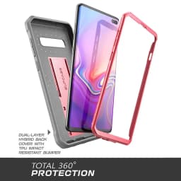 For Samsung Galaxy S10 Plus Case 6.4" SUPCASE UB Pro Full-Body Rugged Holster Kickstand Cover WITHOUT Built-in Screen Protector