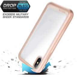 For iphone X XS Case SUPCASE UB Style Premium Hybrid Protective TPU Bumper + PC Clear Back Cover Case for iPhone X XS 5.8 inch